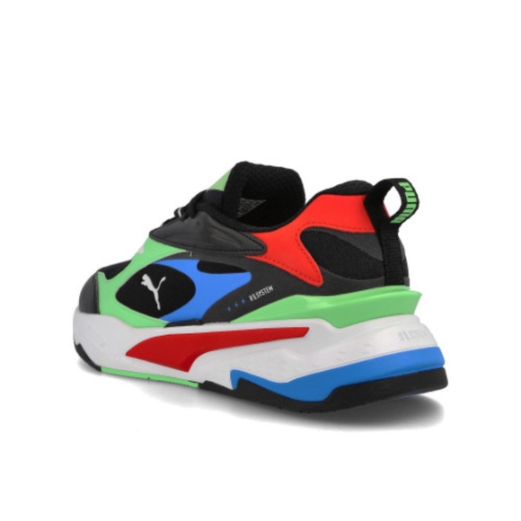 Puma RS Fast Low Mens Running Athletic Shoes Black Green Red 380562-01 NEW Sz 11 - Picture 6 of 7
